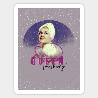 Queen Angela Lansbury Sticker